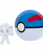 Pokémon Clip'n'Go Poké Balls Alolan Vulpix & Poké Ball